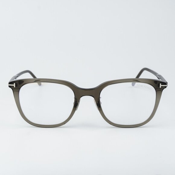 Tom Ford Men Eyeglasses Grey Blue Block Square FT5776-D-B/O 020 BRAND NEW - Picture 4 of 12